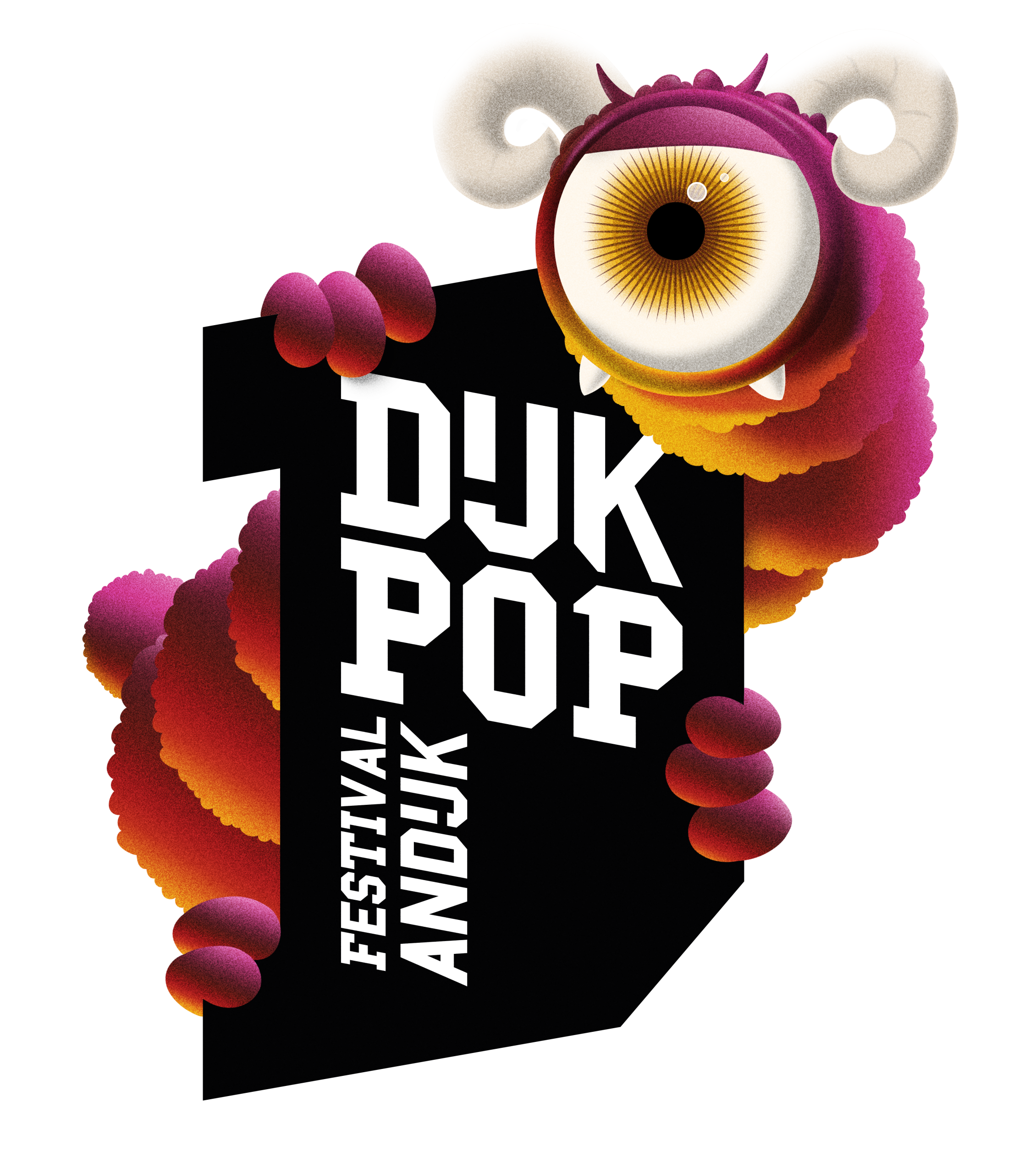 Dijkpop Logo met mascotte 2026